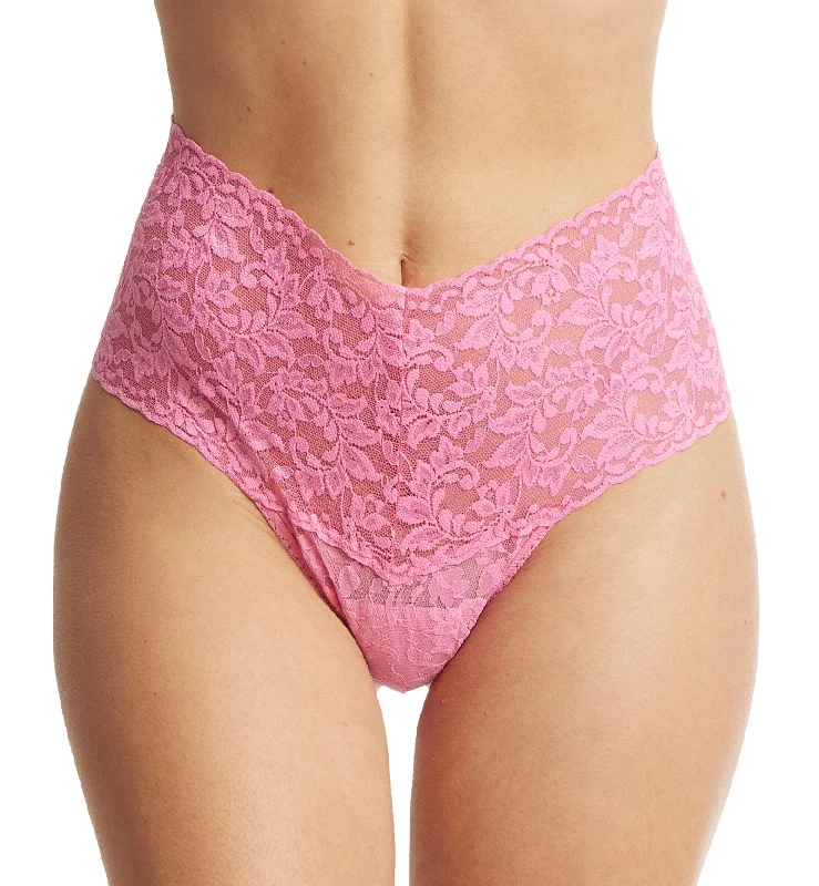 Hanky Panky Retro Lace Thong (9K1926P) - Taffy