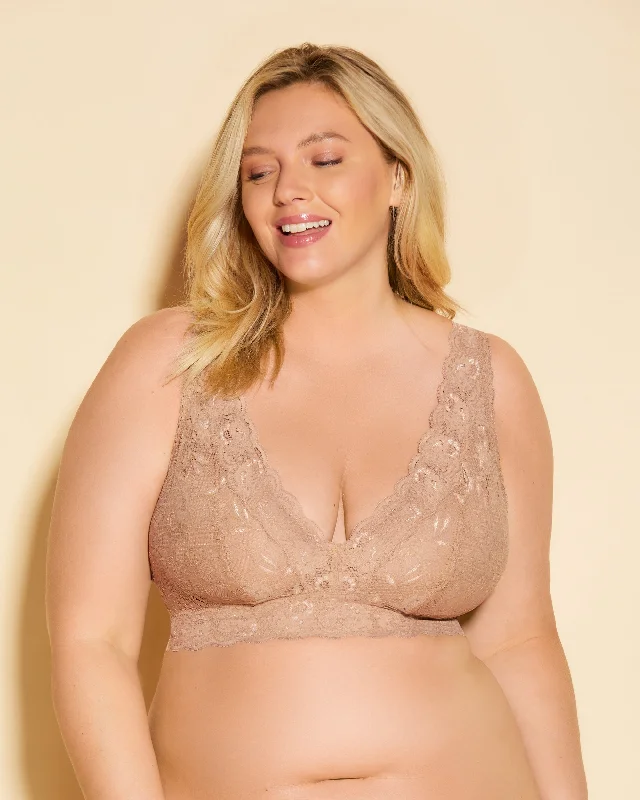 Ultra Curvy Plungie Longline Bralette