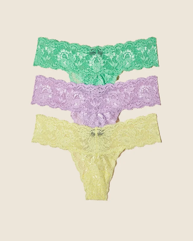Cutie Lr Thong 3 Pack