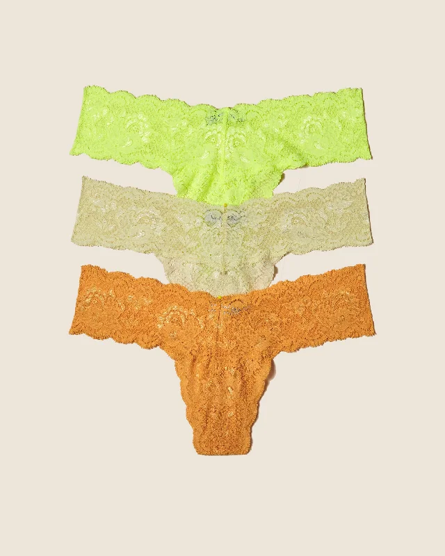 Cutie Lr Thong 3 Pack