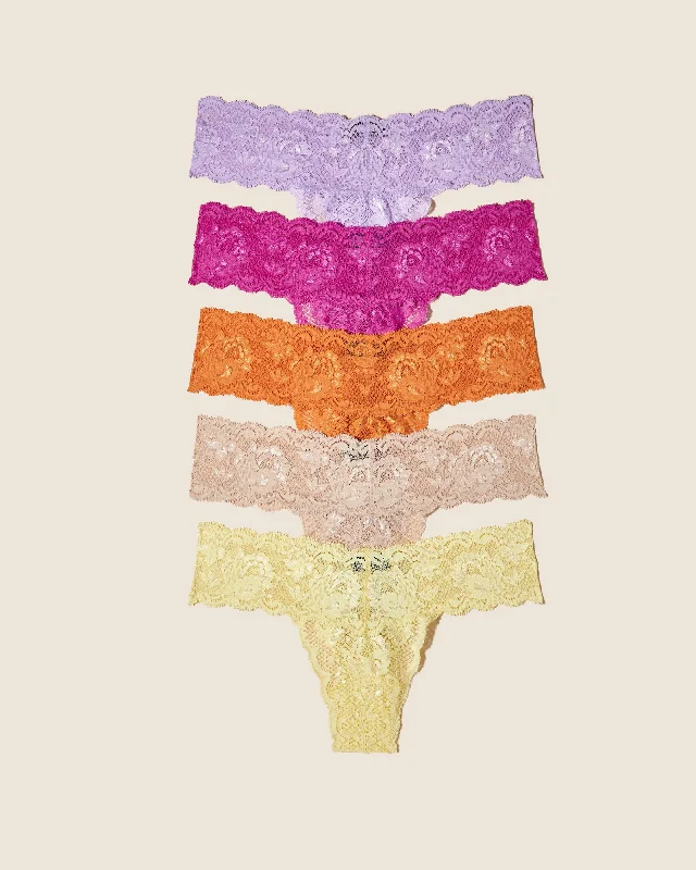 Cutie Lr Thong 5 Pack